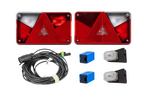 Σετ φώτων: ASPÖCK MULTIPOINT V πίσω φώτα + ASPÖCK FLEXIPOINT I πλαϊνά φώτα + MANTES 7m 7-PIN λουρί