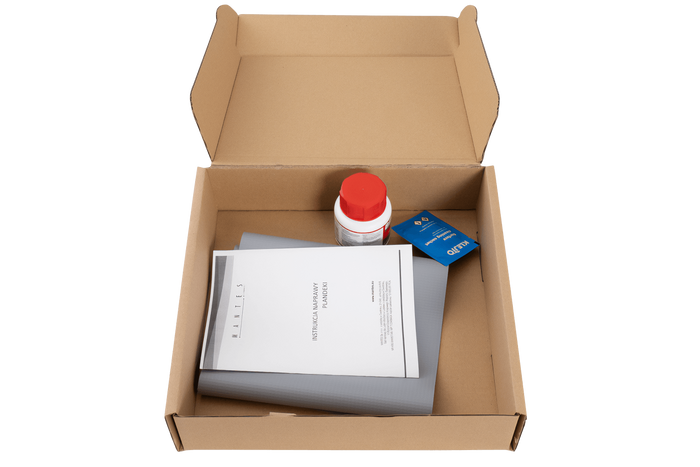 Σετ επισκευής μουσαμά MANTES Eco Grey 500 g/m2