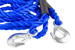 Σχοινί ρυμούλκησης με γάντζους LAMP ιμάντας ρυμούλκησης 4m/18mm/5t μπλε