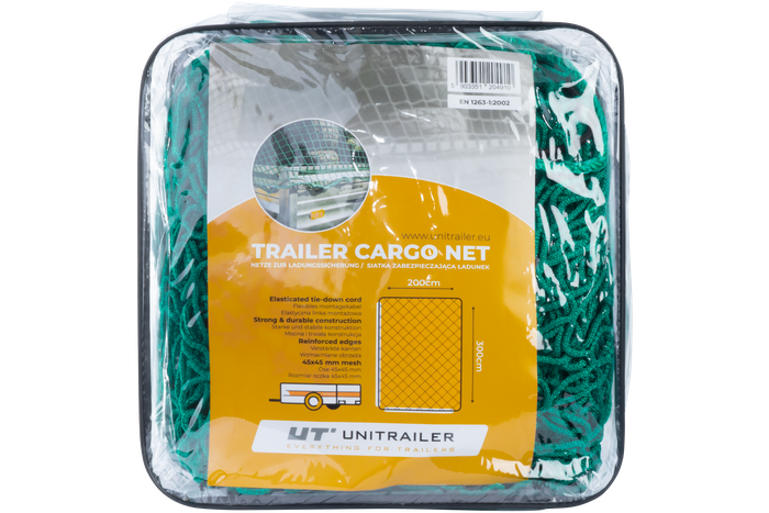Δίχτυ ασφαλείας UNITRAILER για ρυμουλκούμενο - διαστάσεων 2,0x3,0 m