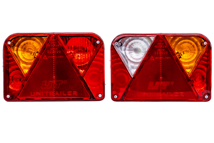 Πίσω φώτα DOBPLAST DPT35 + καλωδίωση MANTES 4m 13pin