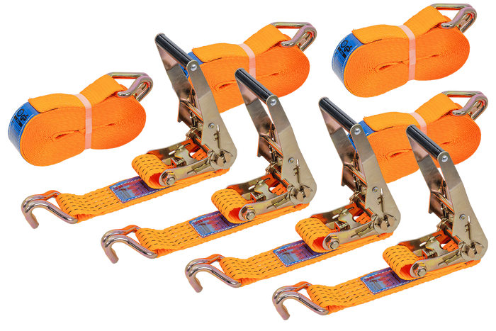 Σετ τεσσάρων ιμάντων μεταφοράς με εντατήρα UNITRAILER 8m/50mm/5t