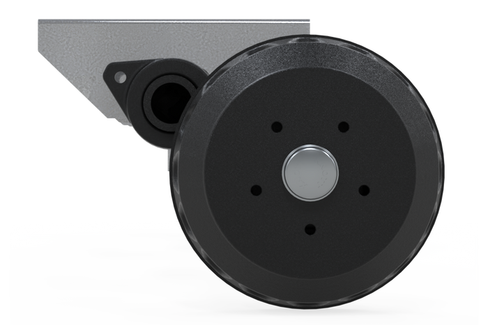 KNOTT VGB18 άξονας φρένων για ρυμουλκούμενο / ρυμουλκούμενο 1800kg 1140/1248mm 1700mm 5x112