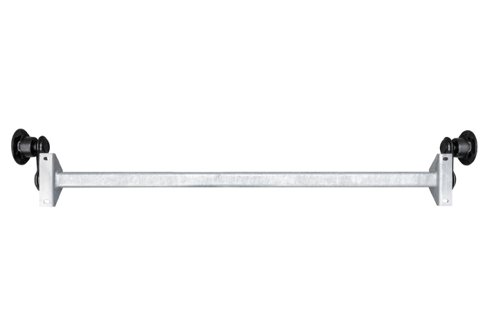 KNOTT VG7-L άξονας χωρίς φρένο για ρυμουλκούμενο 750kg 1505mm 1805mm 4x100