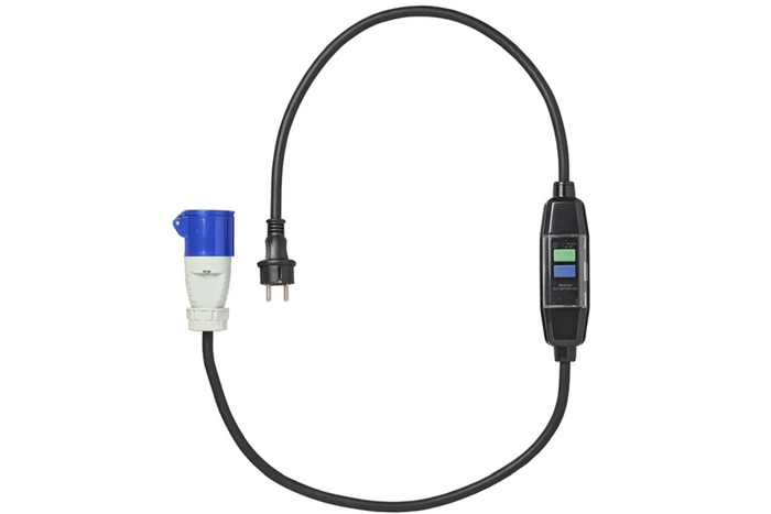Καλώδιο προσαρμογέα Schuko/CEE ProPlus 373589V01DE διαφορικός διακόπτης 150cm