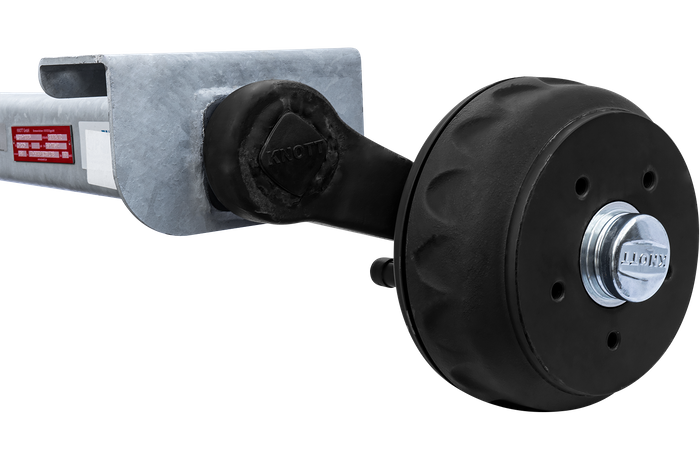 KNOTT VGB13 φρένος άξονας για ρυμουλκούμενο σκάφους 1350kg 1700mm 2200mm 5x112