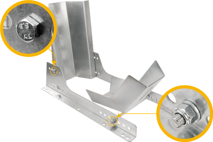 Κλείδωμα μπροστινού τροχού μοτοσυκλέτας για τρέιλερ