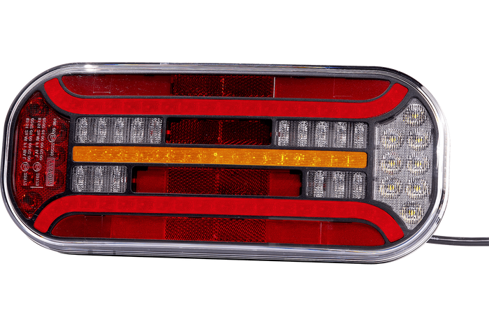 FRISTOM FT-600 LED πίσω λάμπα 6 λειτουργιών ΑΡΙΣΤΕΡΑ