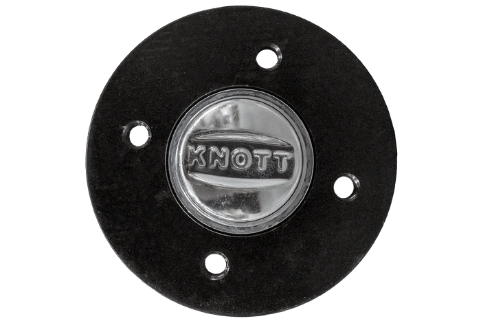 Άκαμπτος άξονας KNOTT VR7 χωρίς φρένα με ελατήριο για ρυμουλκούμενο 750kg 1480mm 1820mm 4x100