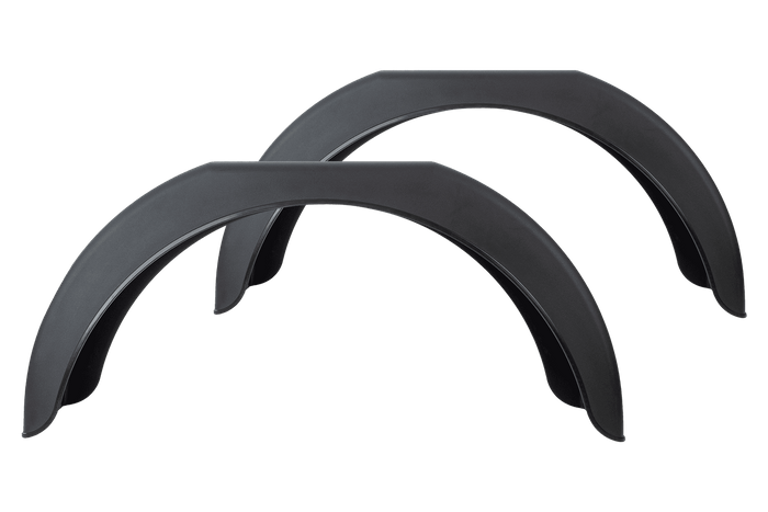 Σετ δύο λασπωτήρες για ρυμουλκούμενο 14-15" DOMAR D20130, επίπεδοι θόλοι τροχών 790/220 mm