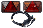 Πίσω φώτα FRISTOM LED + καλωδίωση MANTES 4m 7PIN