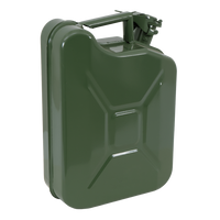Μεταλλικό δοχείο 10L HERMON πράσινο