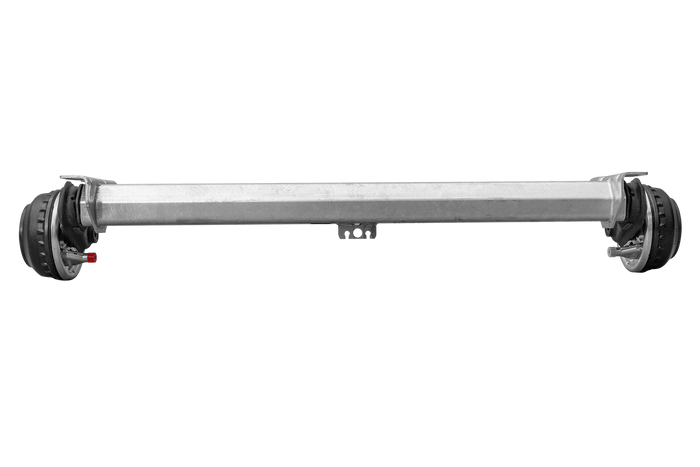 AL-KO COMPACT άξονας φρένων για ρυμουλκούμενο / ρυμουλκούμενο 1350kg 1260mm 1630mm 4x100