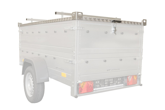 UNITRAILER GARDEN TRAILER 150 KIPP κάλυμμα τρέιλερ με κυλίνδρους / κλειδαριά με κλειδί