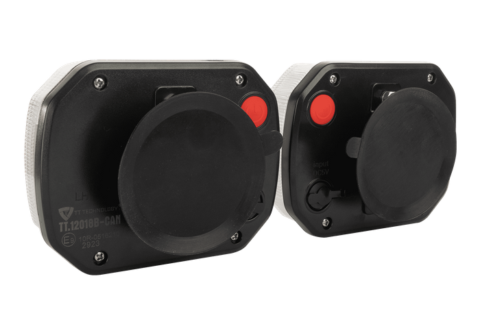 TT TECHNOLOGY TT.12018B-CAN πίσω φώτα LED 4 λειτουργιών αριστερά+δεξιά, ασύρματο, μαγνητικό