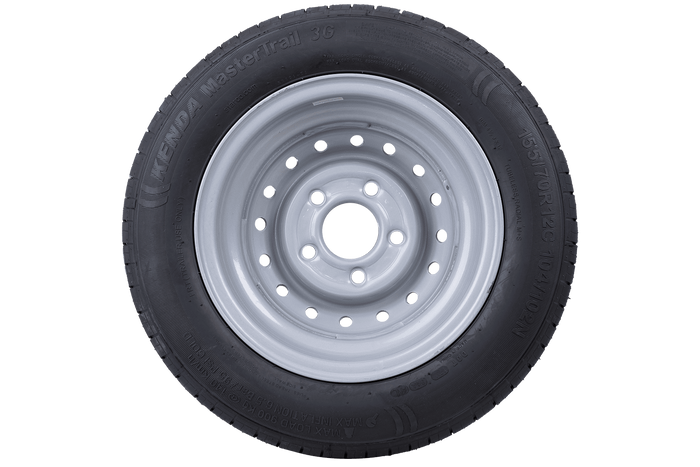 OUTLET Ενισχυμένος τροχός τρέιλερ TIRE KENDA 155/70 R12C 104/102N RIM STARCO 4.5Jx12"H2 5x112 ET:20