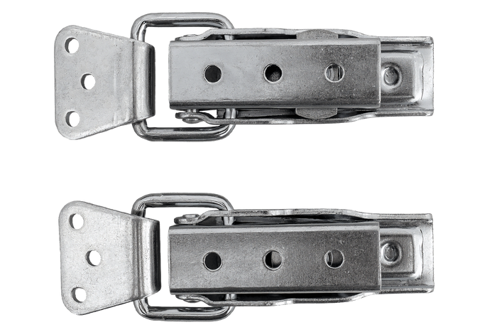 Σετ πλευρικών γάντζων με συνδετήρες WINTERHOFF BVS 60-1 + BVSG 60-A, πλήρης πλευρική κλειδαριά ρυμούλκησης με κλειδί