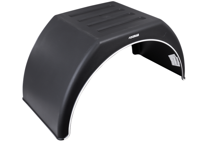 OUTLET Διπλό λασπωτήρα για ρυμουλκούμενο 14-16" DOMAR DK3115 επίπεδος θόλος τροχού 915/450mm