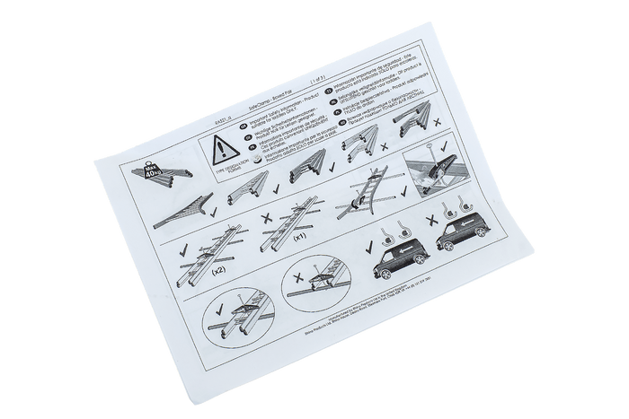 Σετ δύο στηριγμάτων στήριξης σκάλας LOKHEN STOPPY 606510100