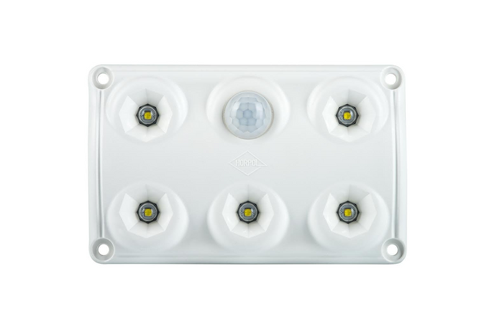 HORPOL LWD2156 LED εσωτερικό φωτιστικό αυτοκινήτου 900lm με αισθητήρα κίνησης
