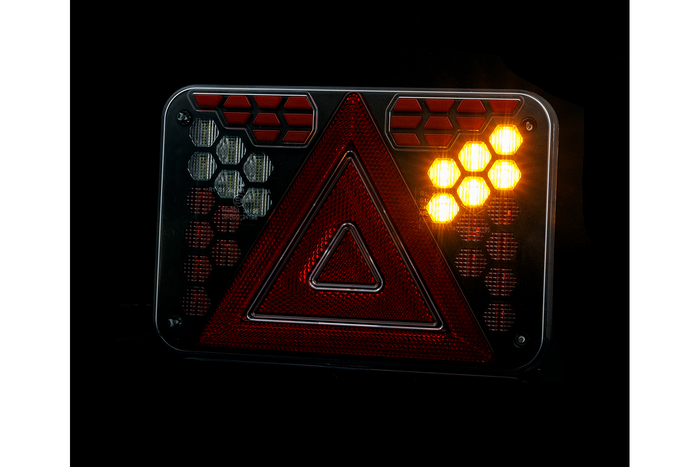 HORPOL LZD 3216 Πίσω φανός LED 7 λειτουργιών δεξιά