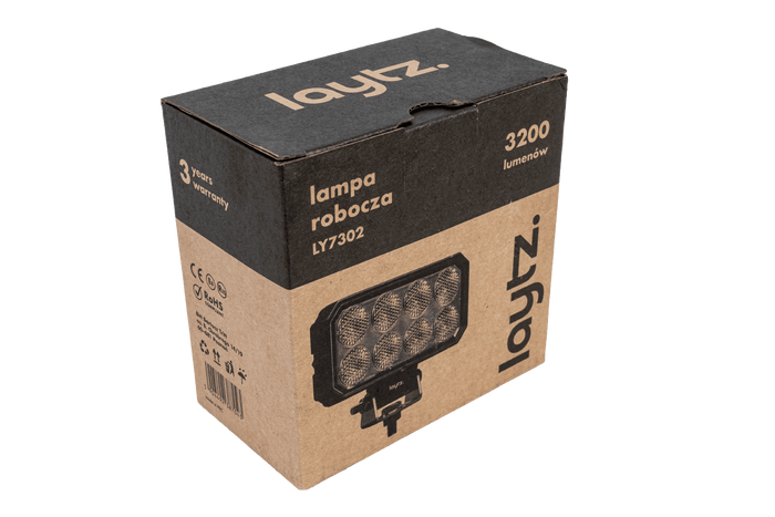 Λάμπα εργασίας LED ανακλαστήρας LAYTZ LY7302 32xLED 3200lm ορθογώνια