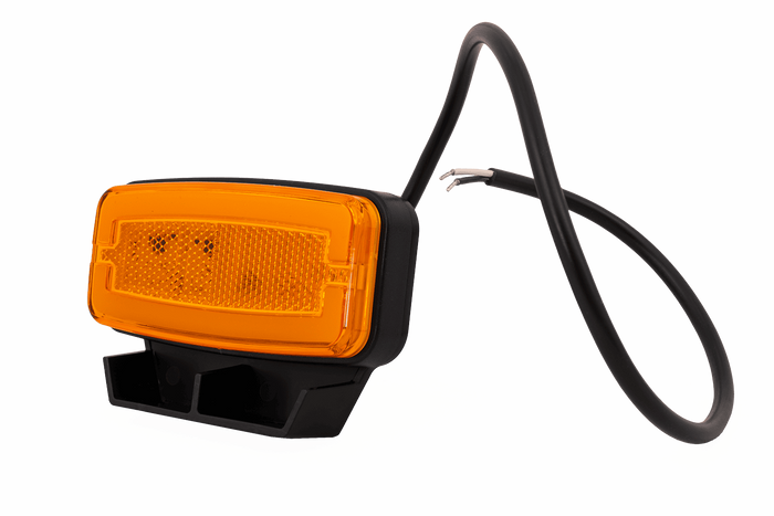 Φανός σήμανσης LED HORPOL LD 2765, πορτοκαλί, γενικής χρήσης, με βάση