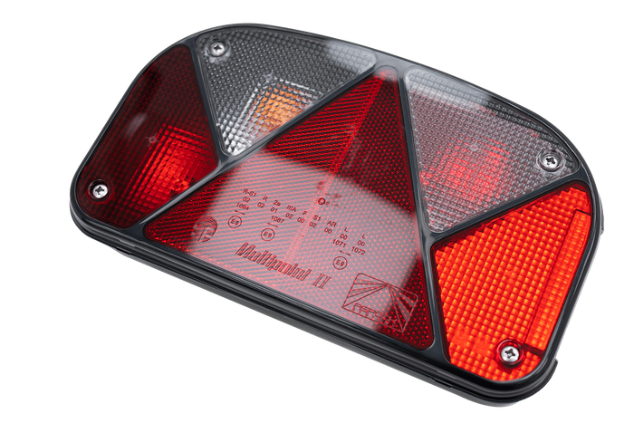 Πίσω φανός ASPÖCK Multipoint II, 6 λειτουργιών, αριστερά