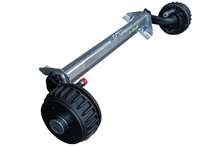 AL-KO COMPACT άξονας φρένων για ρυμουλκούμενο / ρυμουλκούμενο 750kg 700mm 1100mm 5x112