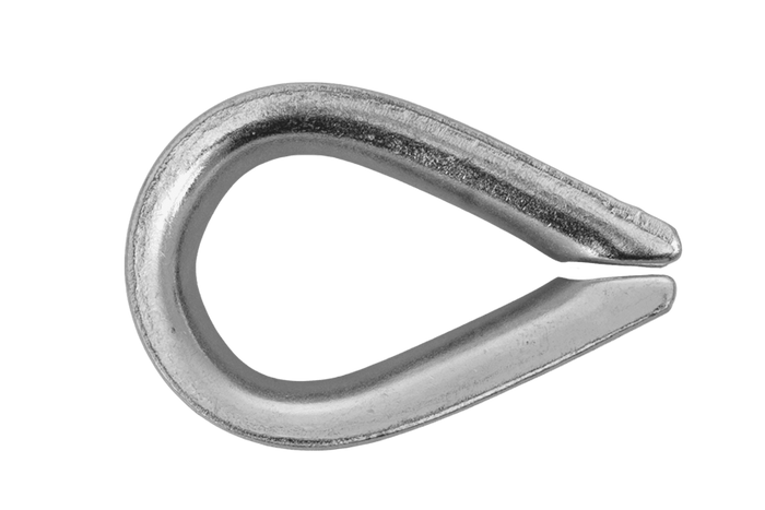 DROMET KU10 δαχτυλήθρα από ατσάλι για σχοινί 10mm