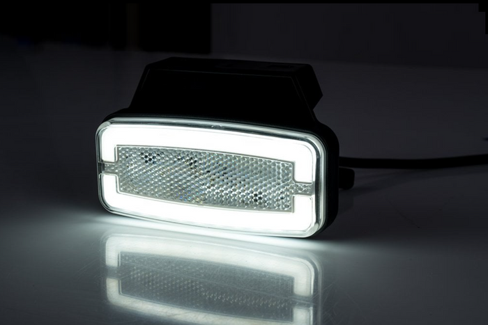 HORPOL LD 2764 LED λευκός φακός γενικής χρήσης με βάση