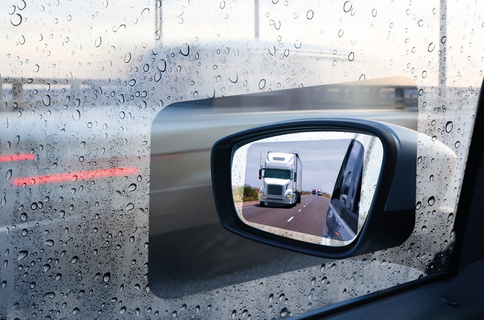 Κάλυμμα βροχής για καθρέφτες και παράθυρα σετ CLEAR-VIEW 4 τεμαχίων, μέγεθος medium