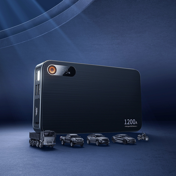 Μίζα Power Bank BASEUS Super Energy Pro+ Jump Starter 12V 12000mAh 1200A + φορτιστής USB