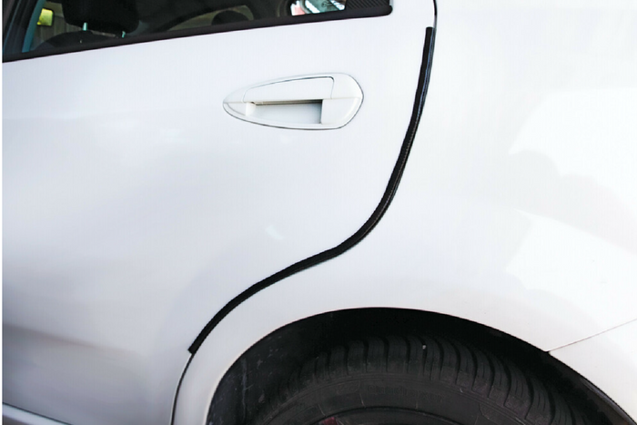 LAMPA Θωρακισμένο προστατευτικό άκρων πόρτας 5m μαύρο