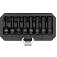 YATO YT-1066 κλειδιά κρούσης εξάγωνα με καρυδάκια 6-19mm 8 τεμάχια.