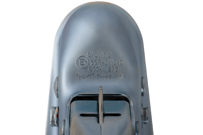 Ρυμουλκούμενο KNOTT K7.5-M για ρυμουλκούμενο 750 kg με τετράγωνη ράβδο έλξης 70 mm