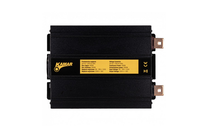 Μετατροπέας τάσης 24V/230V (1000/2000W) KAMAR E1927
