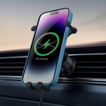 Βάση αυτοκινήτου BASEUS Stable Gravitional με ασύρματη φόρτιση Qi 15W για τον αεραγωγό