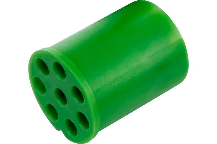 ASPÖCK βύσμα μπαγιονέτ 8 PIN για πίσω φώτα 12V πράσινο