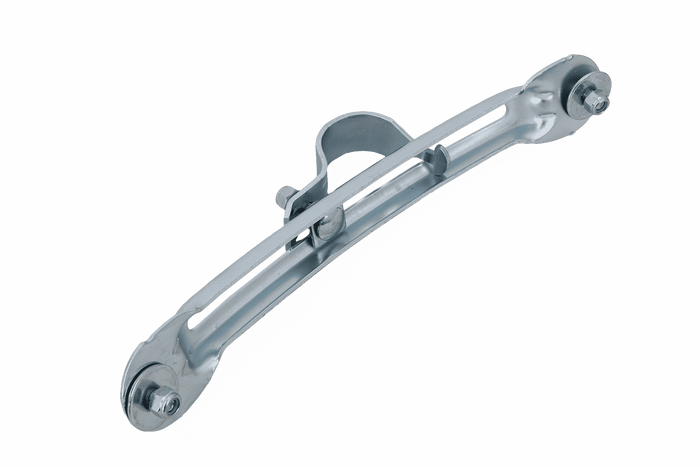 Βάση στήριξης φτερό θόλου τροχού DOMAR, ρυθμιζόμενο, γαλβανισμένο