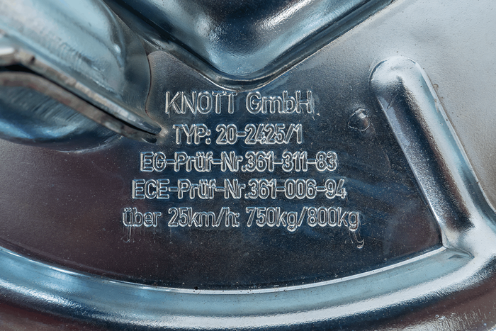 Κιτ φρένων με δίσκο αγκύρωσης KNOTT 24489.69K φρένο 200x50 αριστερά