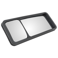 PLASTEX LP0390P πλευρικός καθρέφτης για γεωργικά μηχανήματα 390x157mm