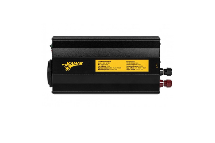Μετατροπέας τάσης 12V/230V (600/1200W) KAMAR E1924