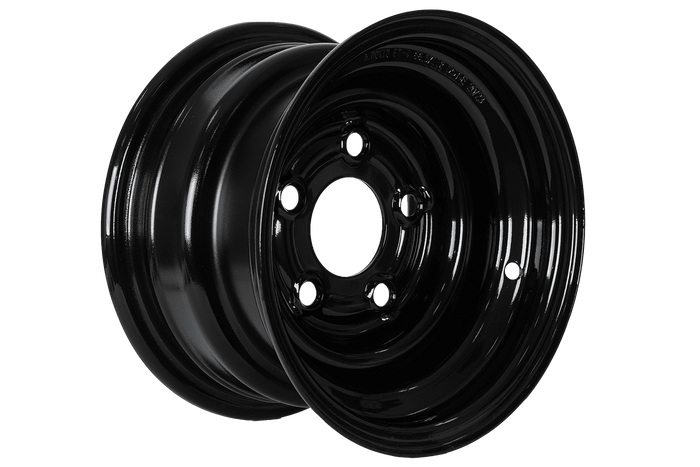 Ατσάλινο χείλος για τρέιλερ UNITRAILER μαύρο 6Jx10"H2 5x112 ET:-4