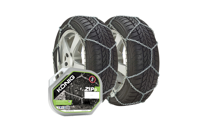 Αλυσίδες χιονιού König Zip 9 gr. 70