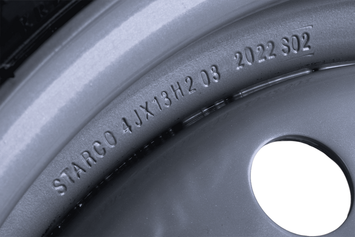 OUTLET Τροχός ρυμουλκούμενου ΕΛΑΣΤΙΚΟΥ KENDA 155/70 R13 74N RIM STARCO 4Jx13"H2 4x100 ET:30