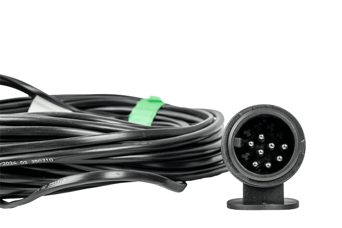 ASPÖCK ηλεκτρική εγκατάσταση ρυμουλκούμενο καλωδίωση 7 m 13/8 PIN βύσμα μπαγιονέτες 2x 5 PIN