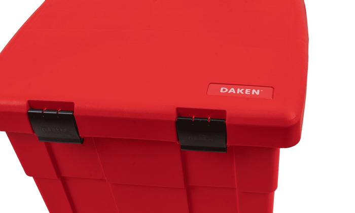 DAKEN 86014 PITBOX κουτί για χύμα υλικά, δοχείο για άμμο, αλάτι δρόμου 655x570x520mm 108,5l