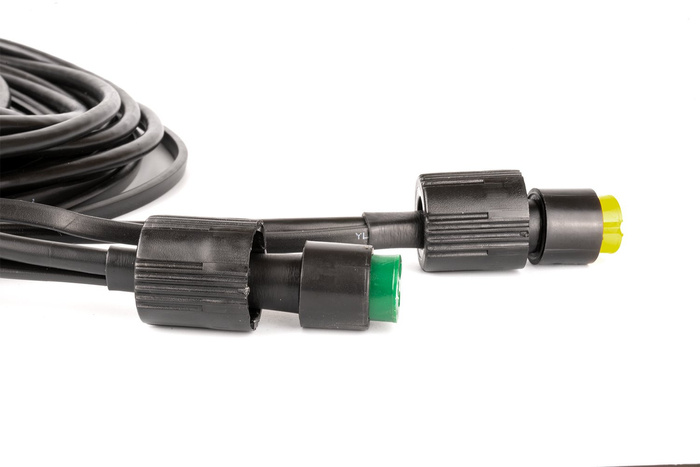 Ηλεκτρική εγκατάσταση MANTES, ζώνη ρυμουλκούμενου ρυμουλκούμενου, 5,5 m, βύσμα 13 PIN, ξιφολόγχες 2x 5 PIN