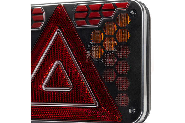 HORPOL LZD 3216 Πίσω φανός LED 7 λειτουργιών δεξιά